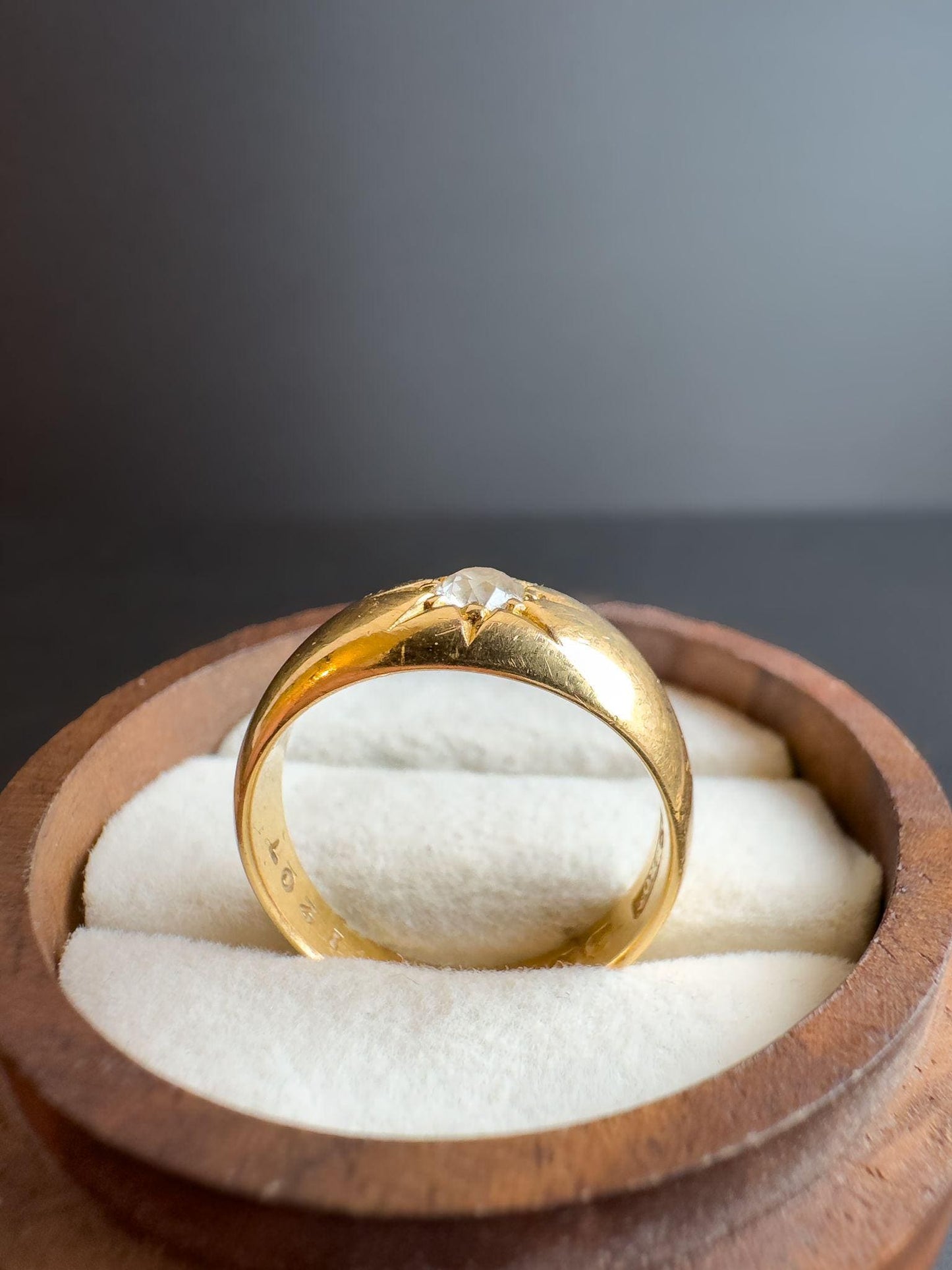 18ct Gold | Victorian | Diamond Gypsy Ring