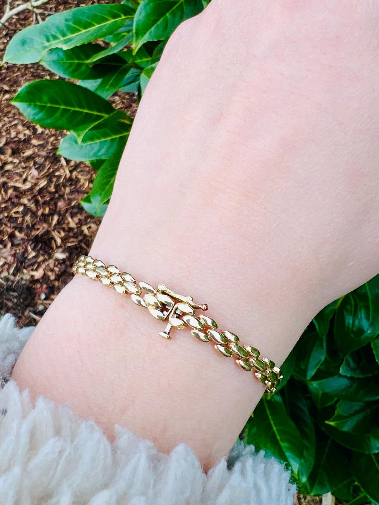 14ct Gold | Marine Chain Link Dolphin Design Bracelet |